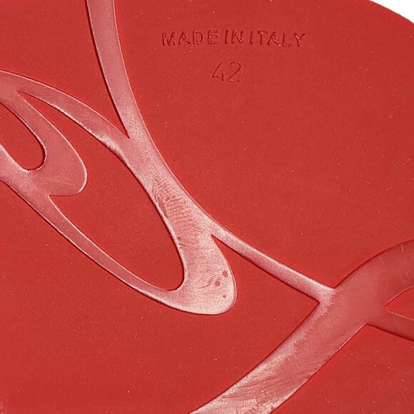 Christian Louboutin Loubi Flip Studded Flip Flops in Black - Picture 11 of 16